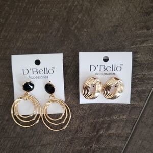 2 Pairs Of Earrings Sets